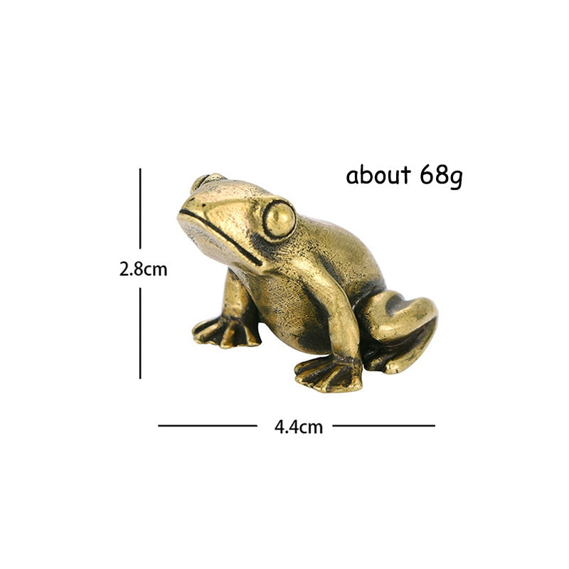 Pure Copper Frog Tea Pet
